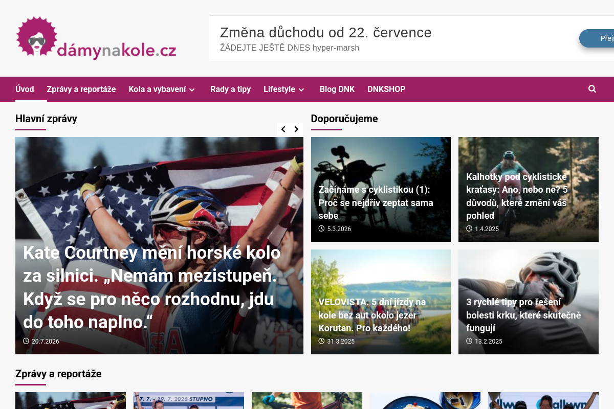 Dámy na kole.cz