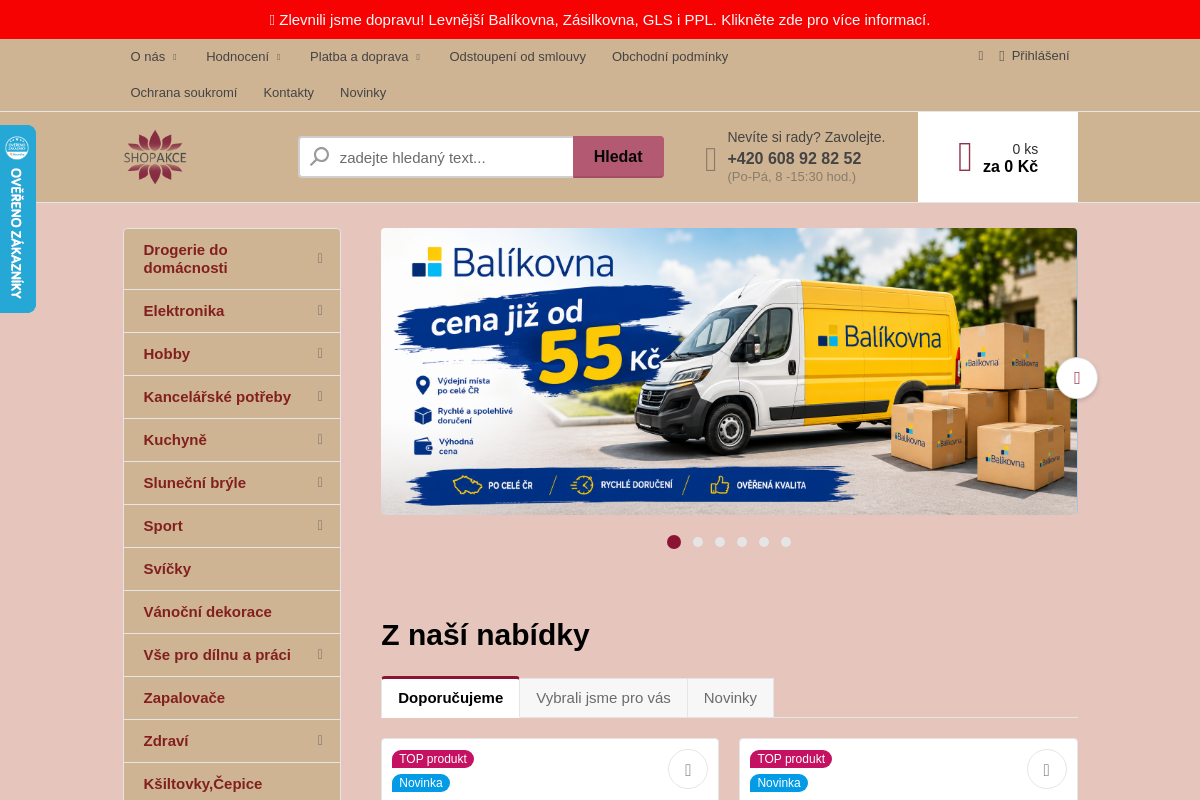 Shopakce1.cz