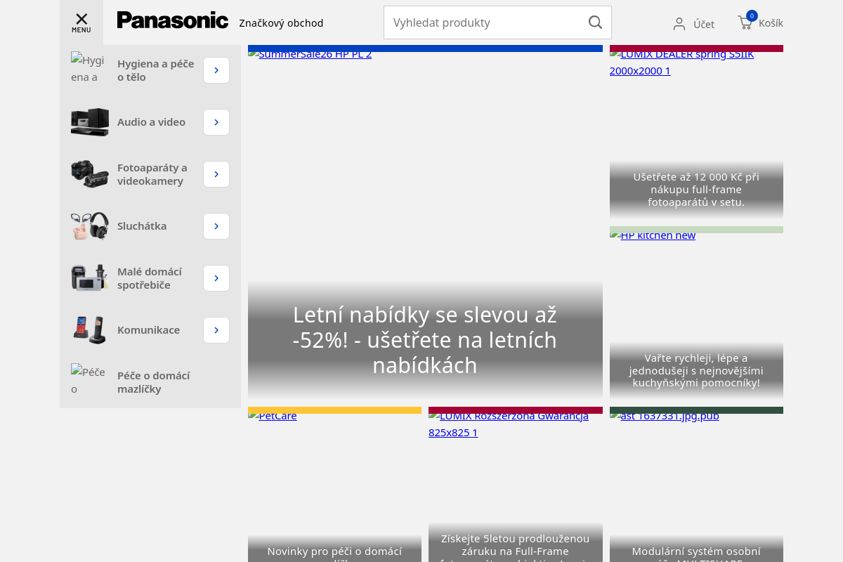 Shop.panasonic.cz