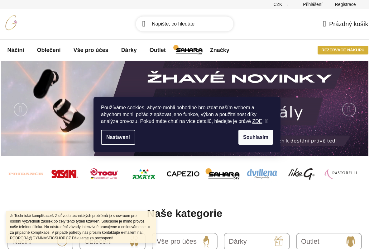 GYMNASTICSHOP.cz