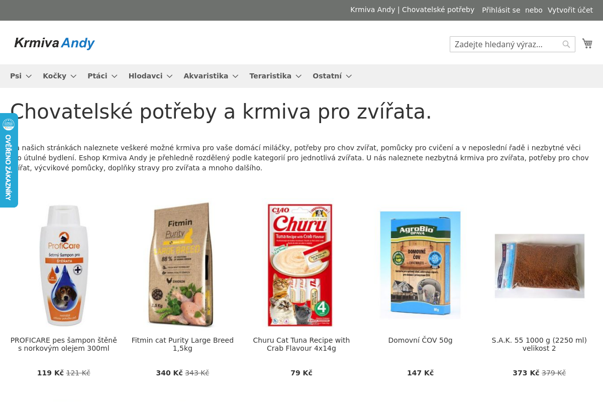 Krmiva-andy.cz foto 1