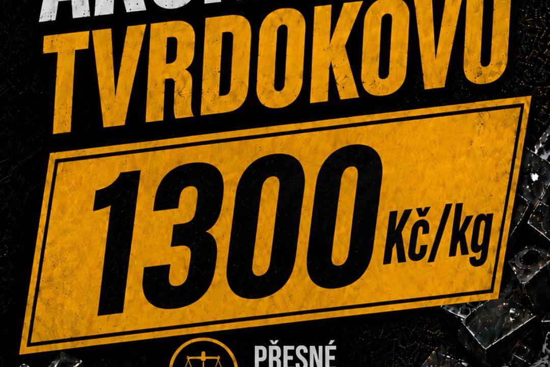 AKCE na TVRDOKOV, SLINUTÉ KARBIDY !!!