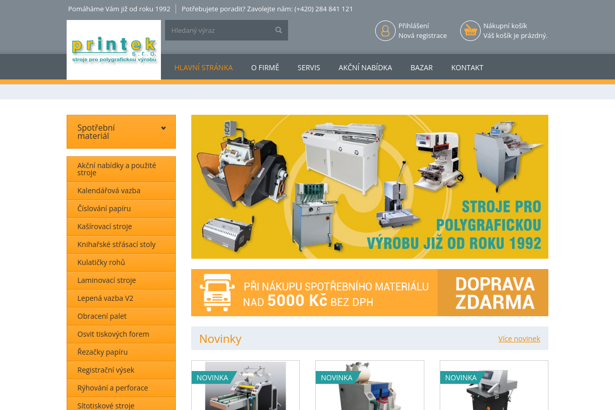 Printek-stroje.cz