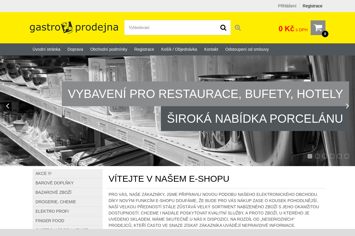 Gastroprodejna Unita