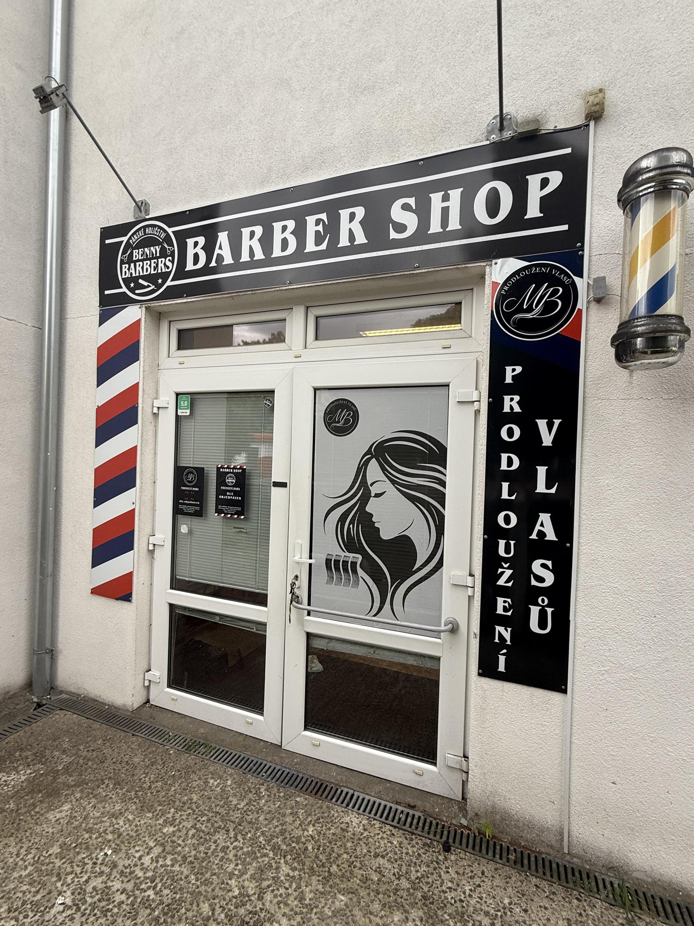 Benny Barbers | Prodloužení vlasů MB foto 2