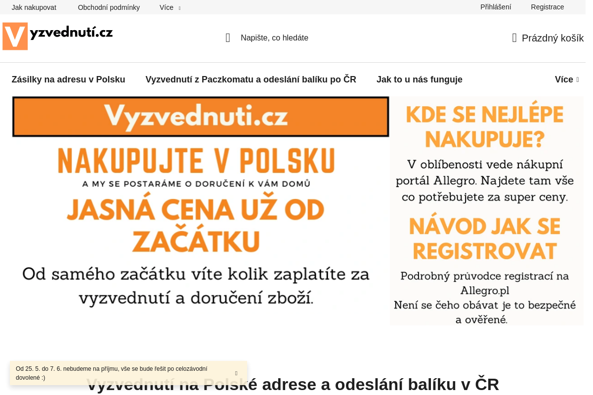 Vyzvednuti.cz