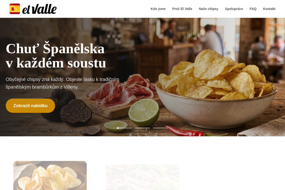 el Valle španělské chipsy