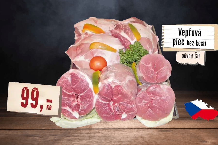 Vepřová plec bez kosti