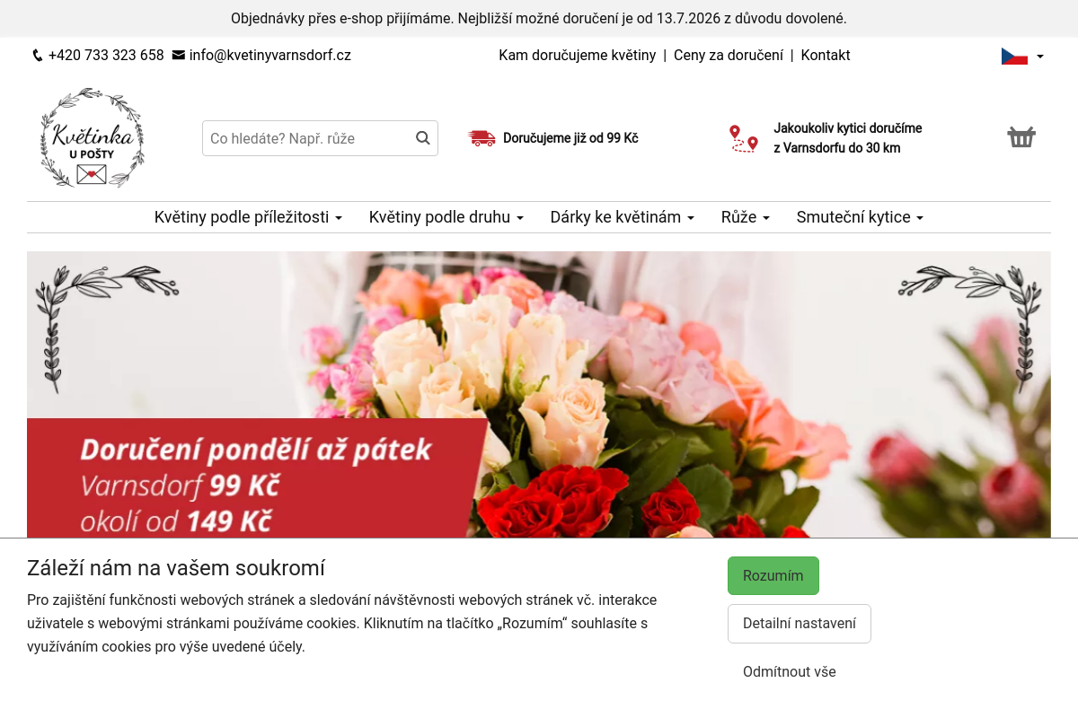 Květinka u pošty