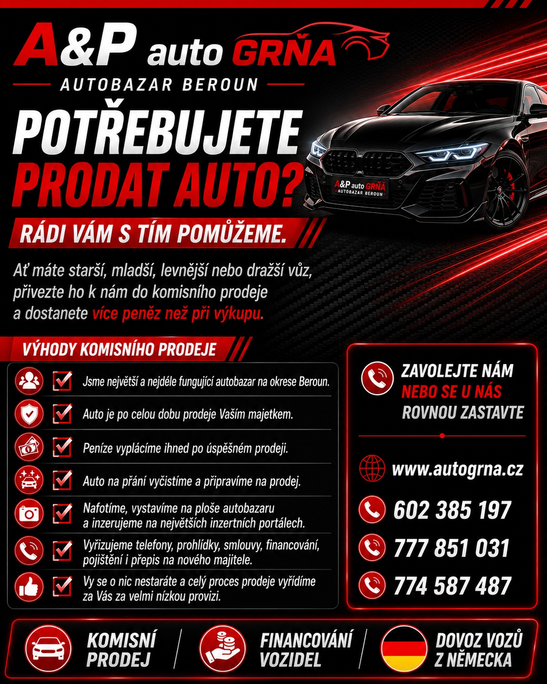 A&P Auto Grňa autobazar BEROUN foto 2