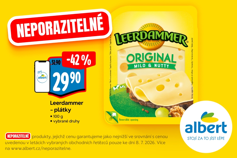 Leerdammer - plátky