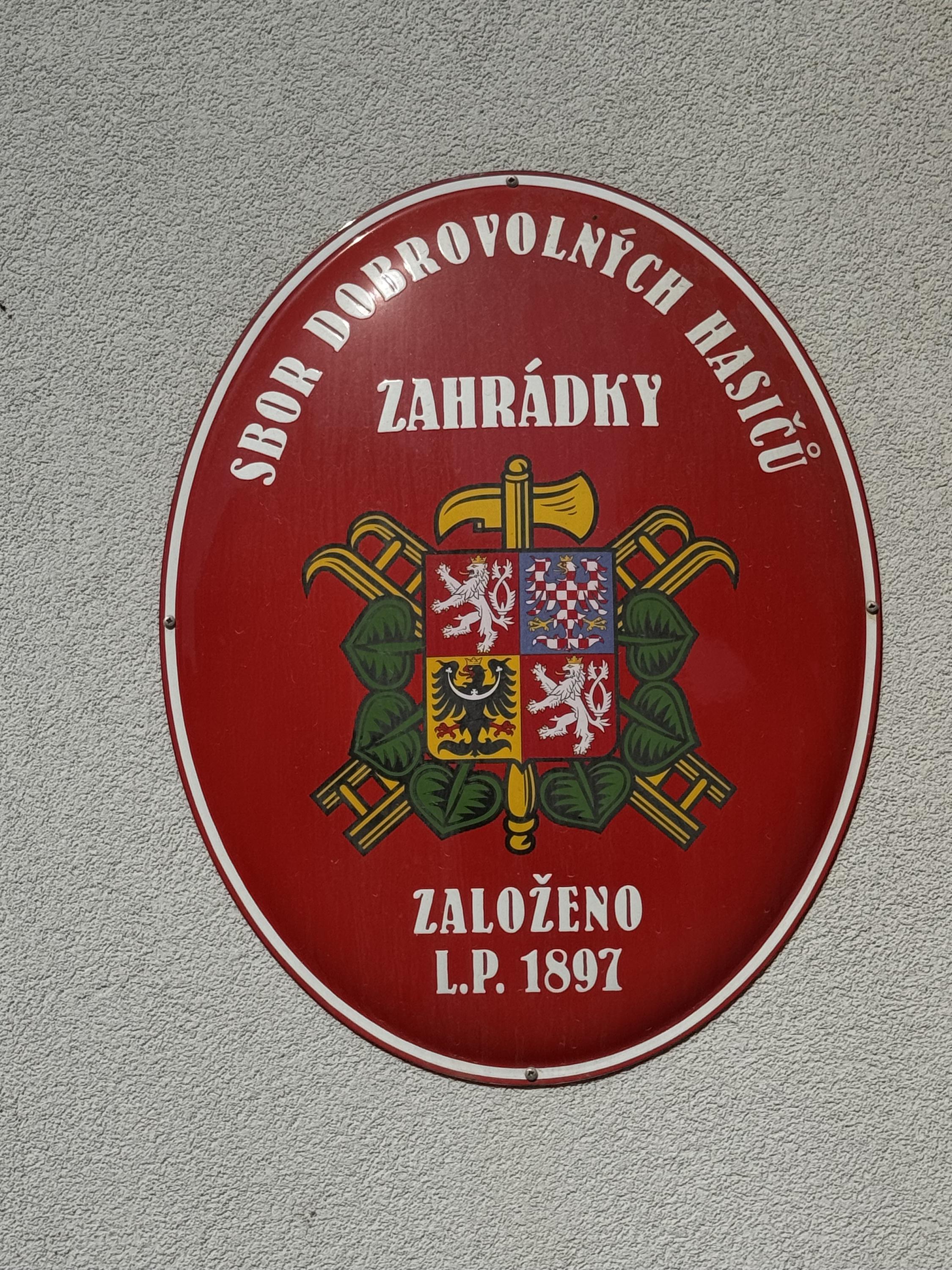 SH ČMS - Sbor dobrovolných hasičů Zahrádky foto 2
