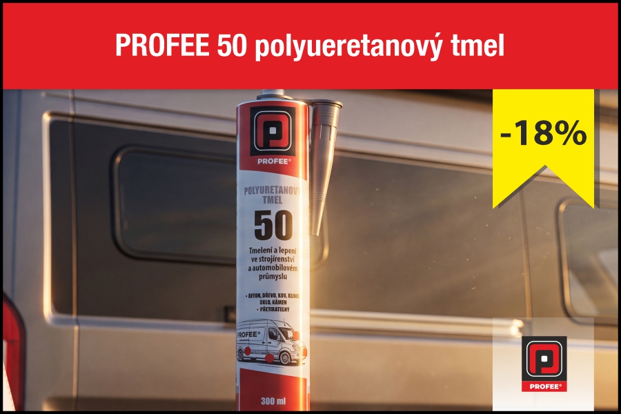 Polyueretanový tmel nyní levněji