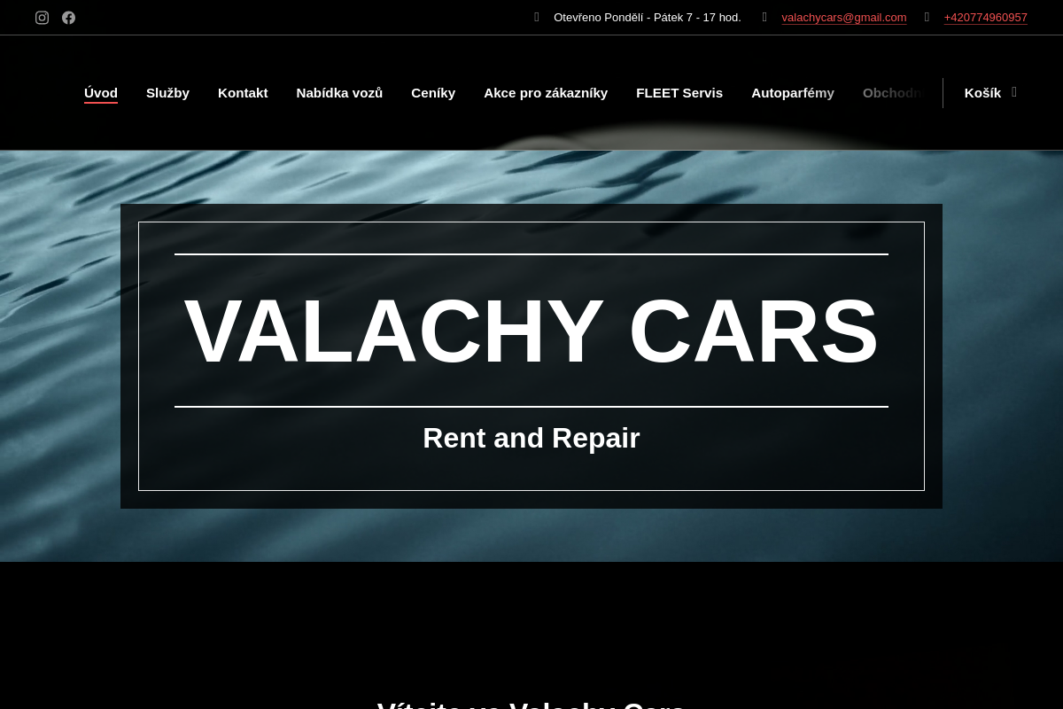 Autoservis Valachy Cars