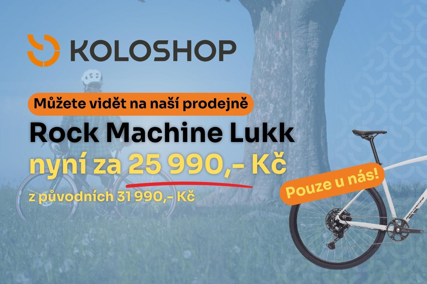 Rock Machine Lukk 50 za nižší cenu!