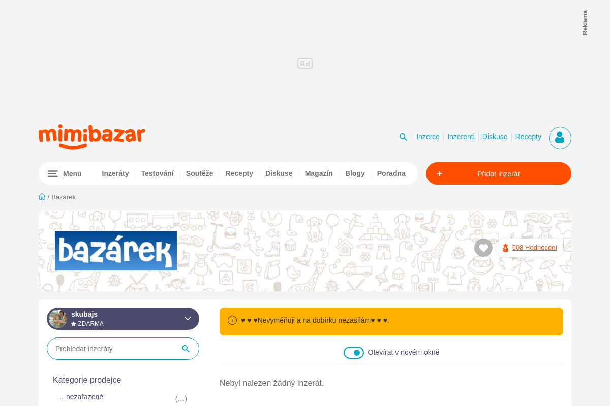 Mimibazárek