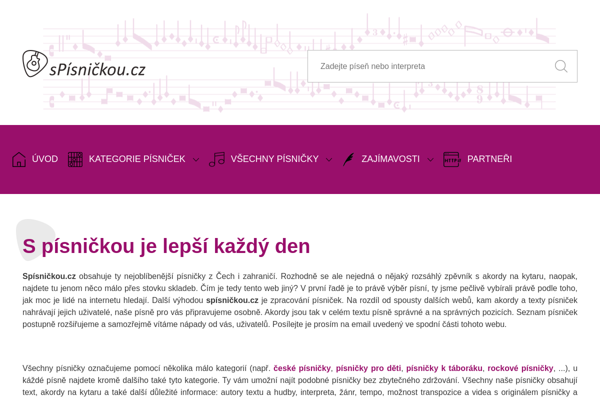Spisnickou.cz