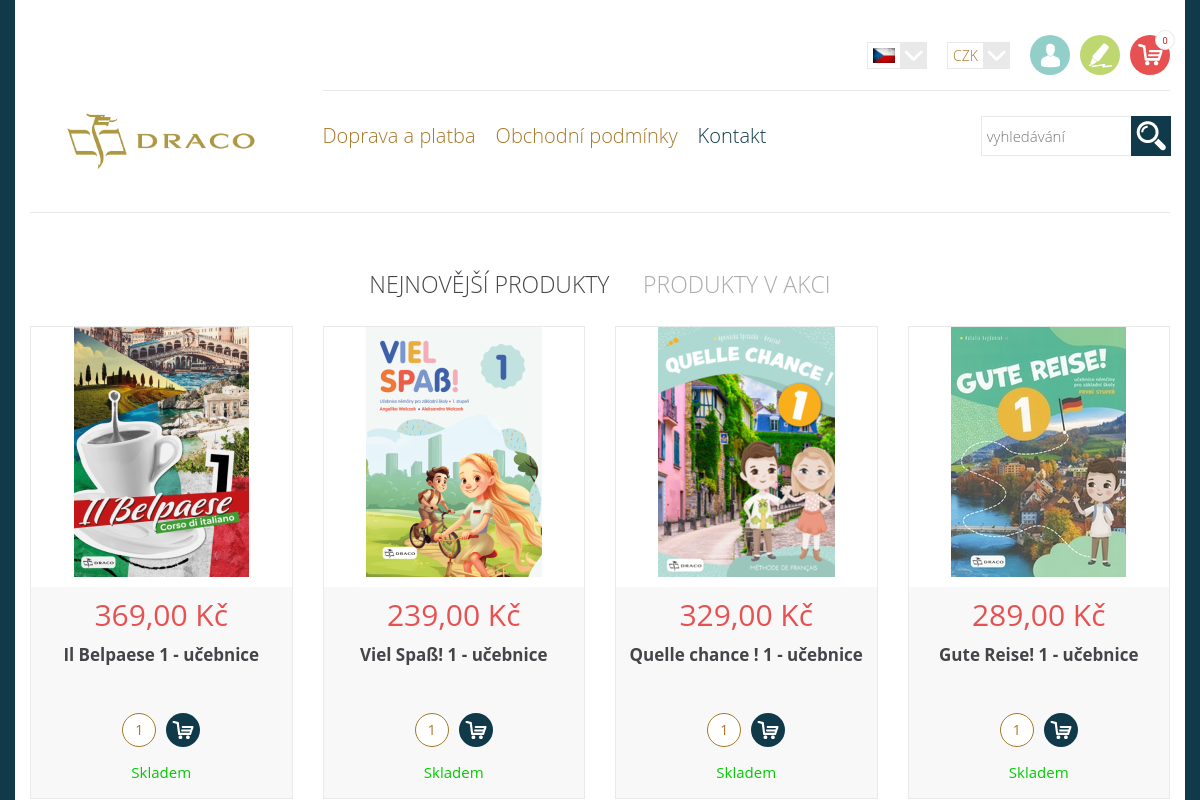 Eshop.nakladatelstvidraco.cz foto 1