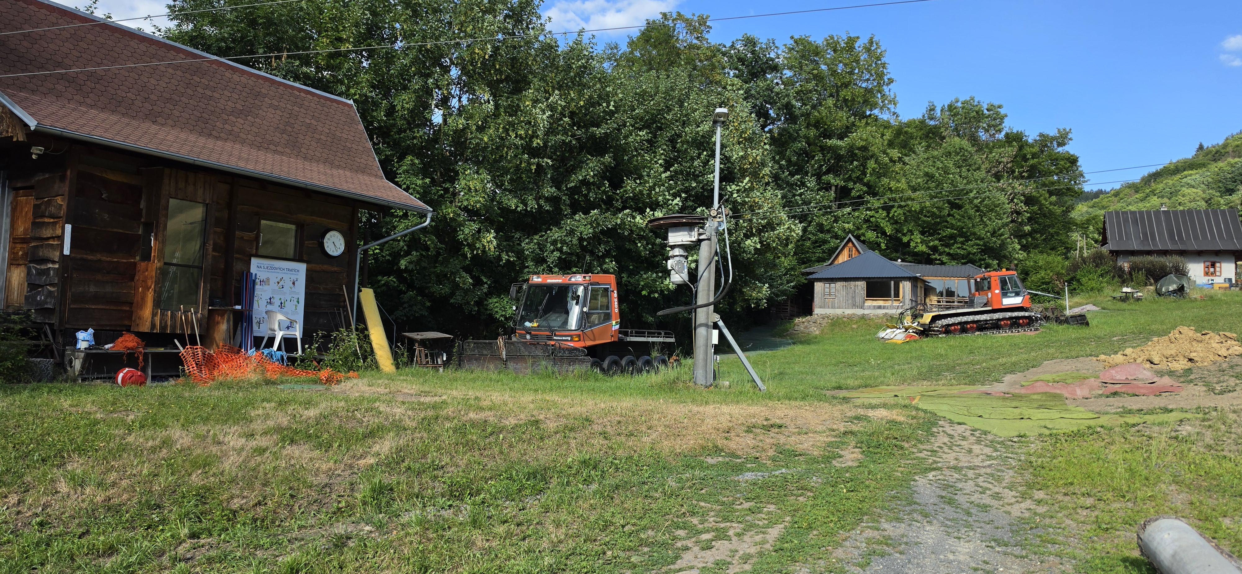 Občerstvení ve Ski areálu Rusava