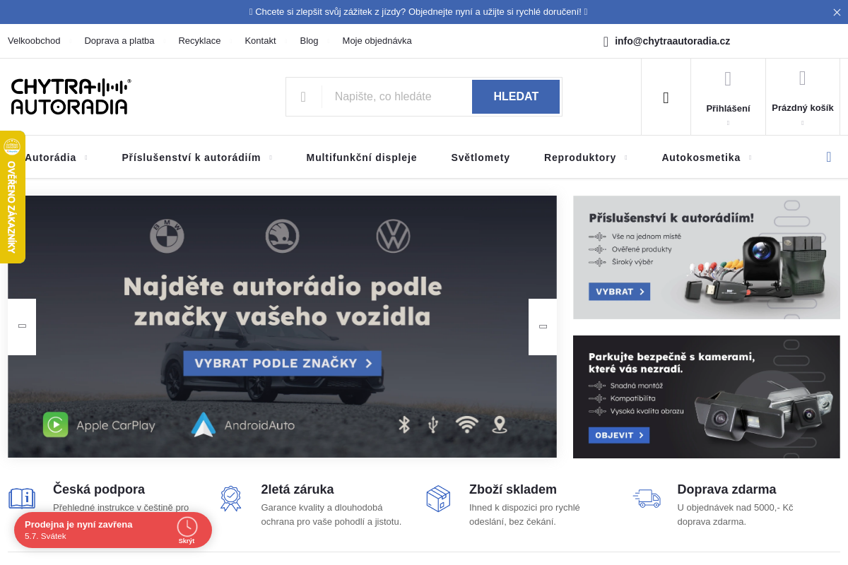 Chytraautoradia.cz