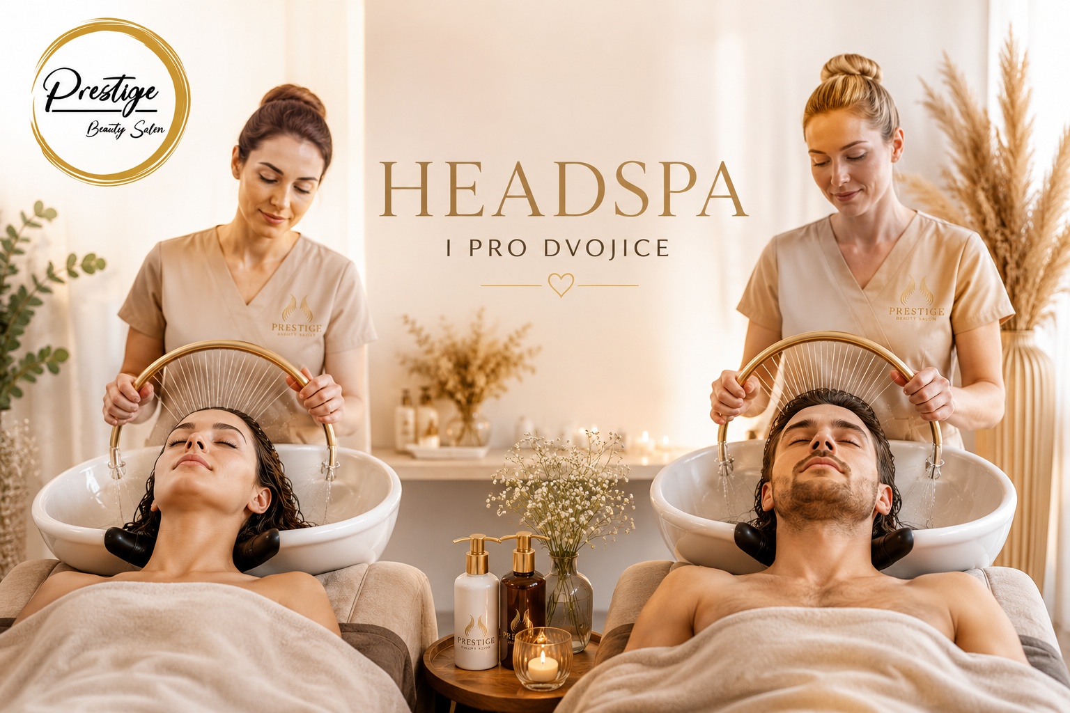 Head spa japonská terapie