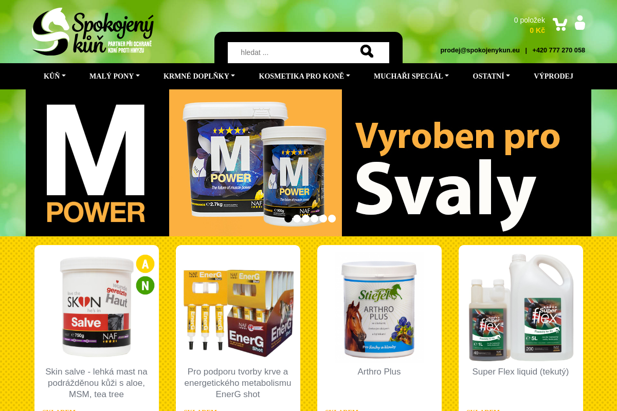 Spokojený kůň