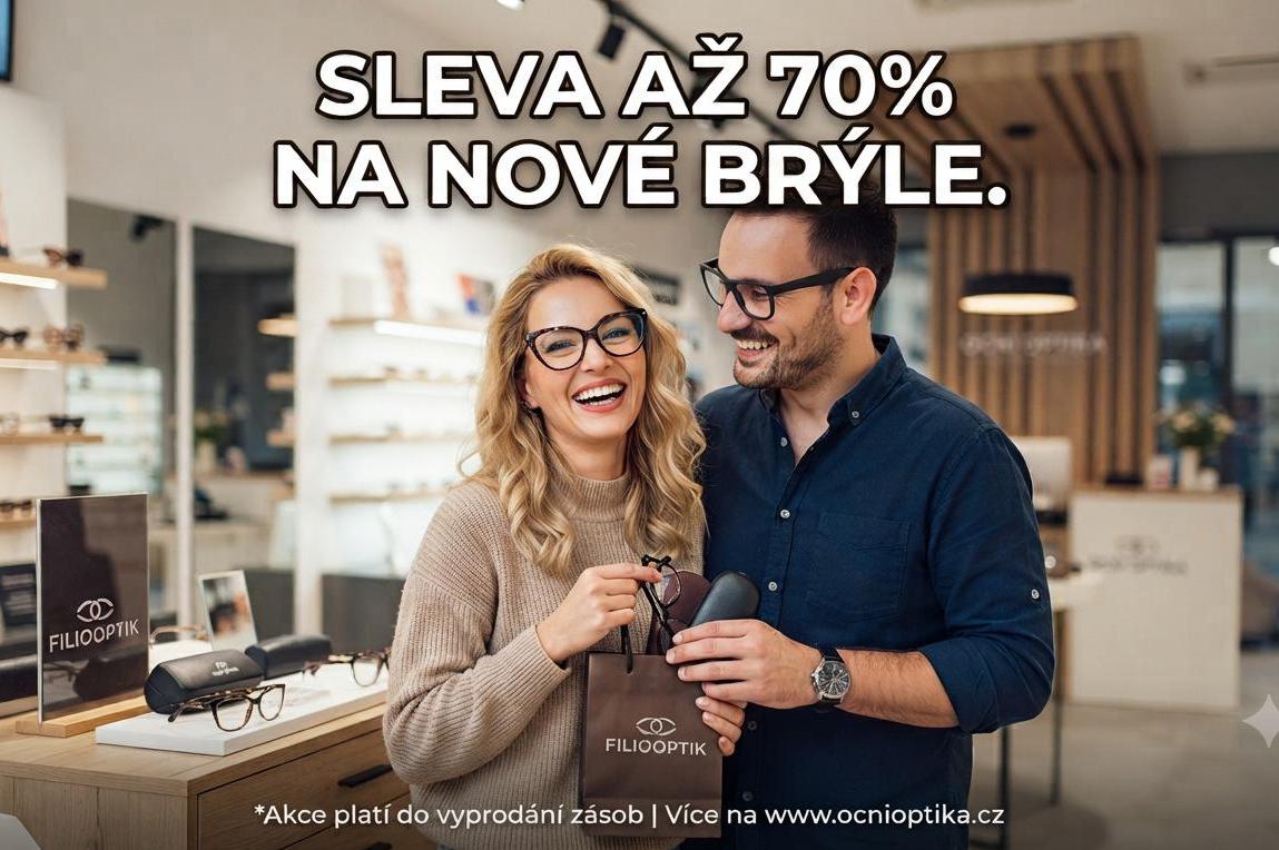 AKCE ČERVENEC: Sleva při zakoupení celých brýlí