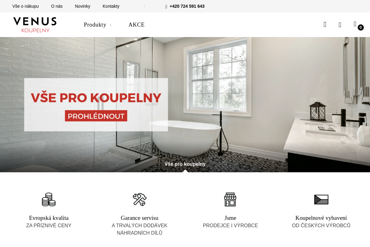 Koupelny Venus
