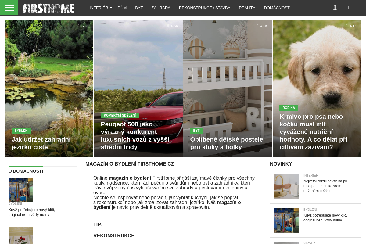 FirstHome.cz