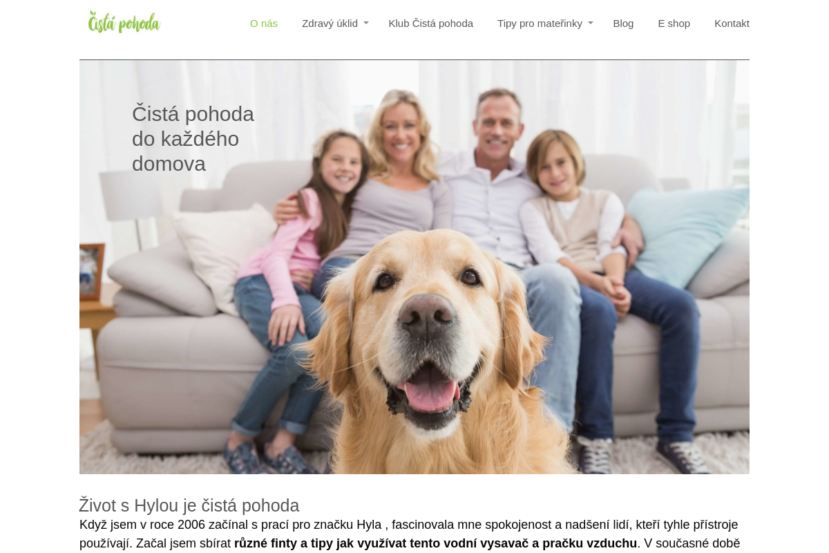 Čistá pohoda