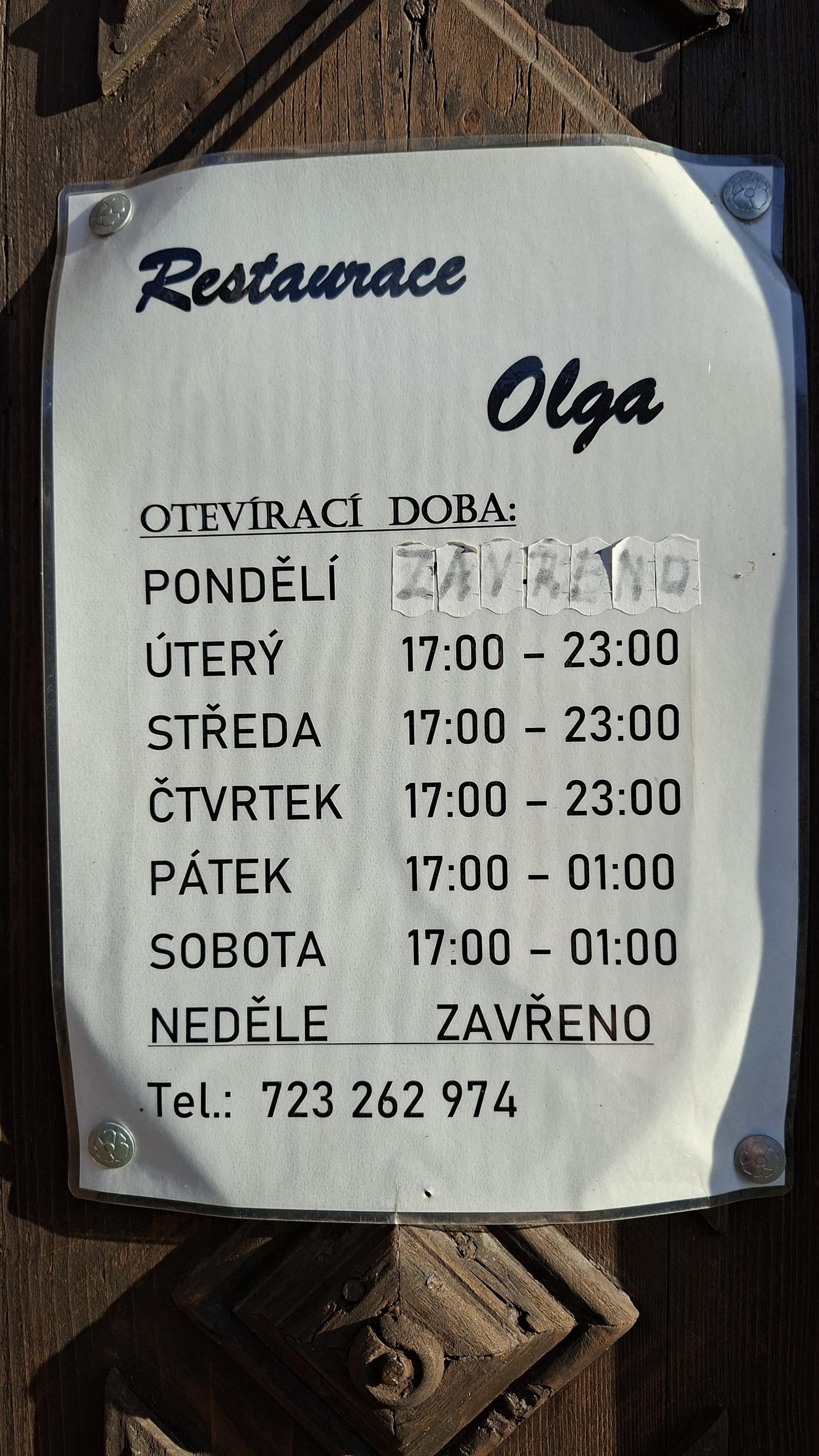 Restaurace Olga Kamenice nad Lipou foto 2