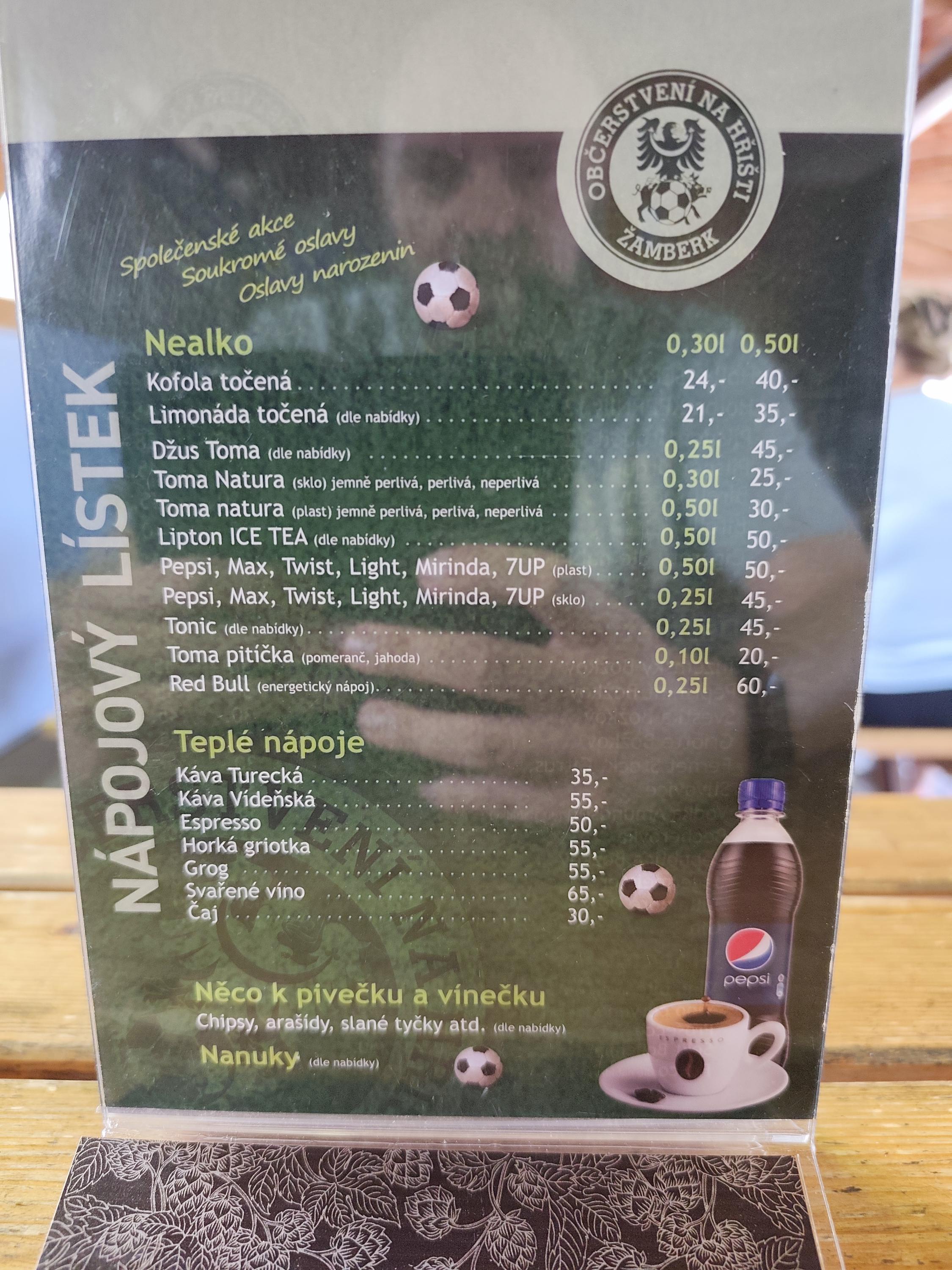 Občerstvení Na hřišti foto 2