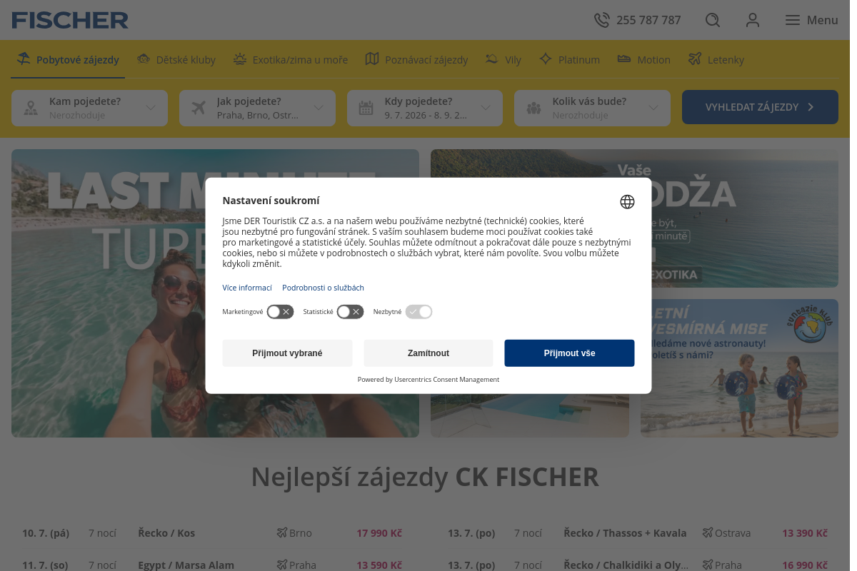 Cestovní kancelář FISCHER