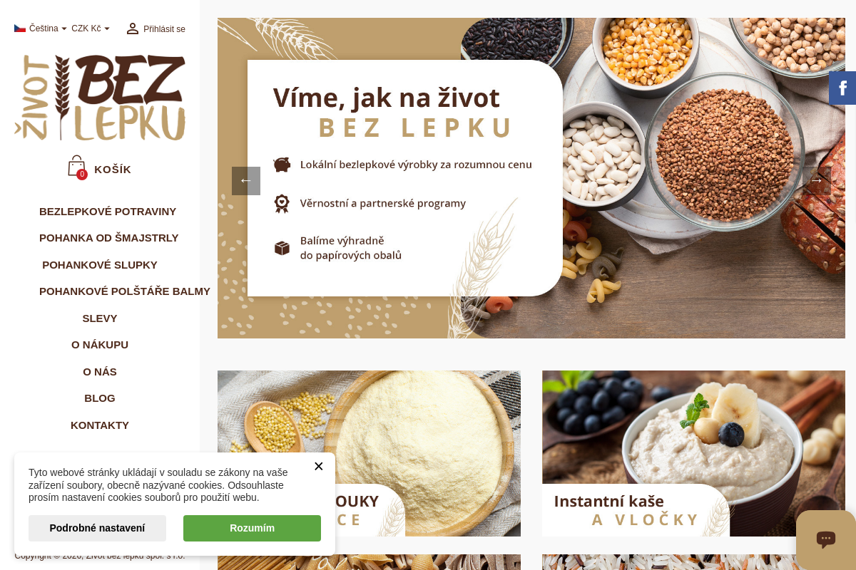 Život bez lepku - víme jak na to!