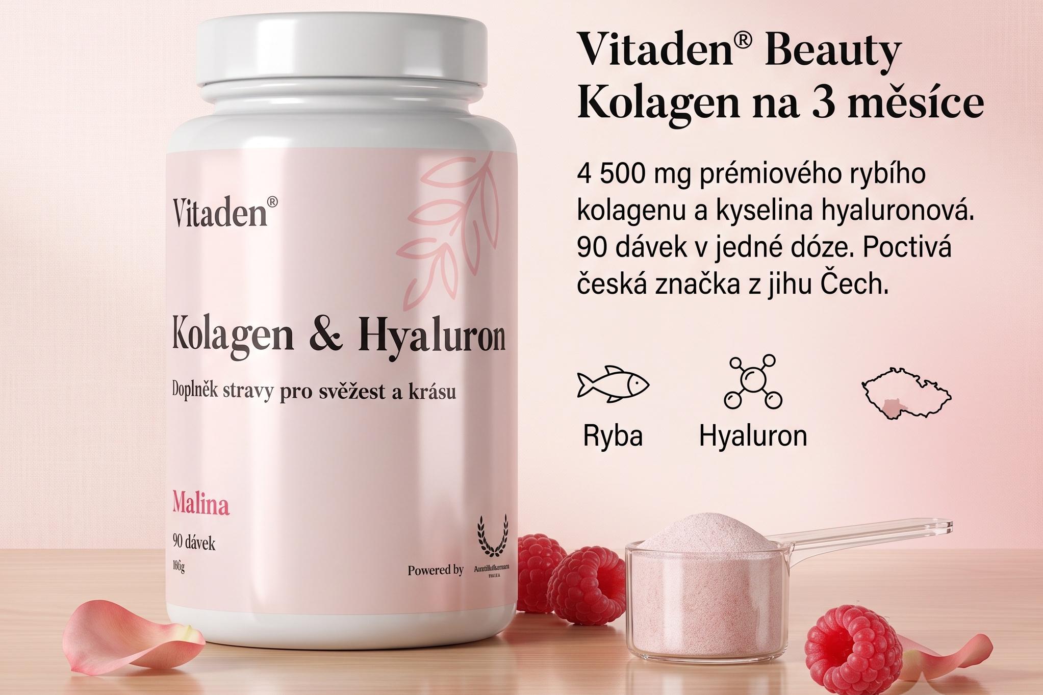 Vitaden® Beauty Kolagen na 3 měsíce