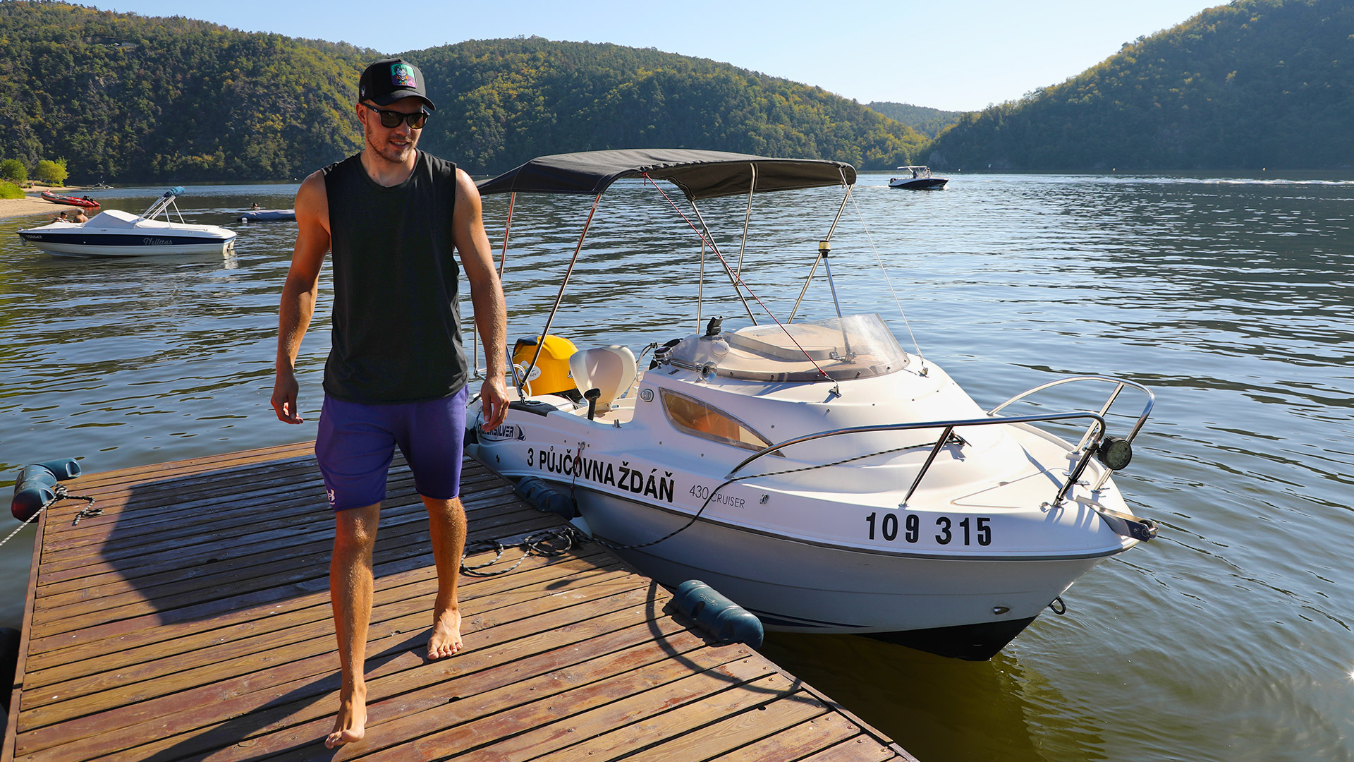 Půjčovna lodiček Slapy - Ždáň foto 6