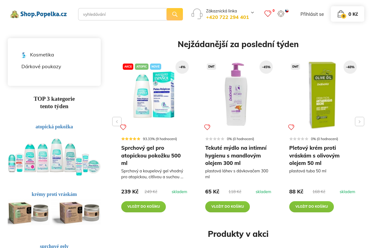 Shop Popelka.cz