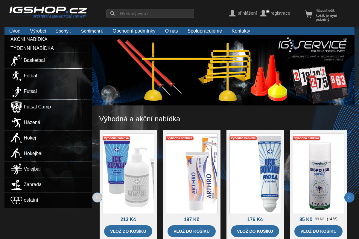 IG SHOP - Sportovní a zdravotnické vybavení