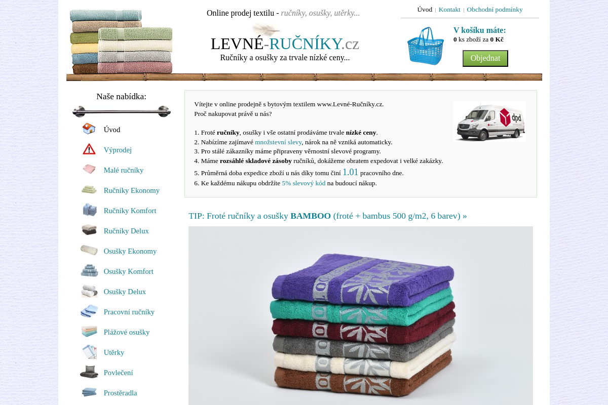 Levne-rucniky.cz