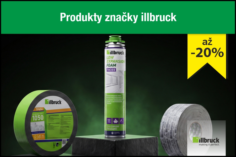 Produkty značky illbruck nyní v akčních cenách