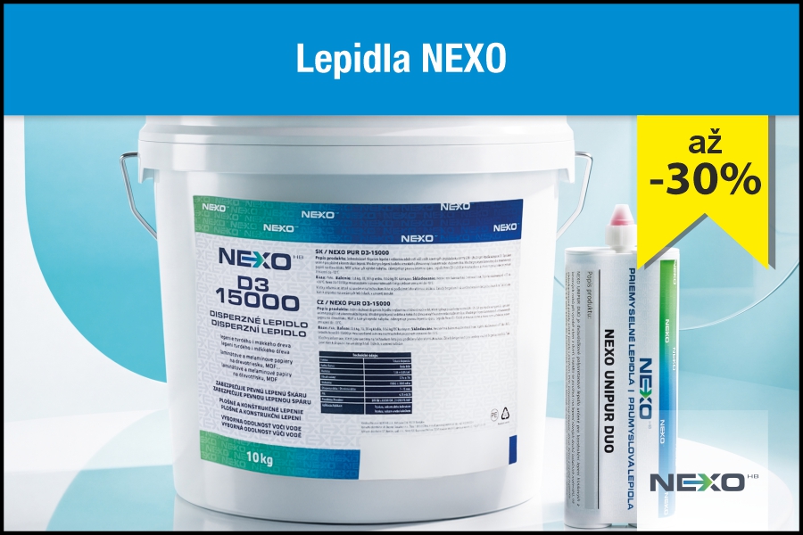 Lepidla NEXO nyní v akční nabídce