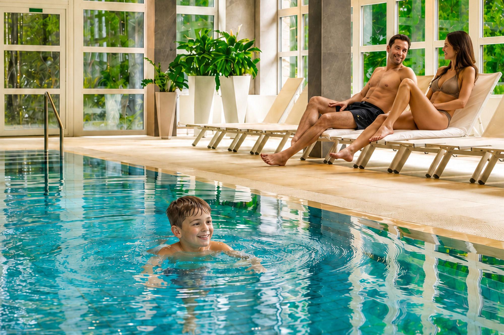 Krytý bazén Wellness hotel Svornost