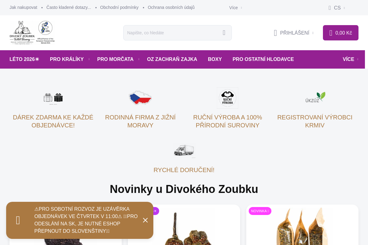 Divokyzoubek.com