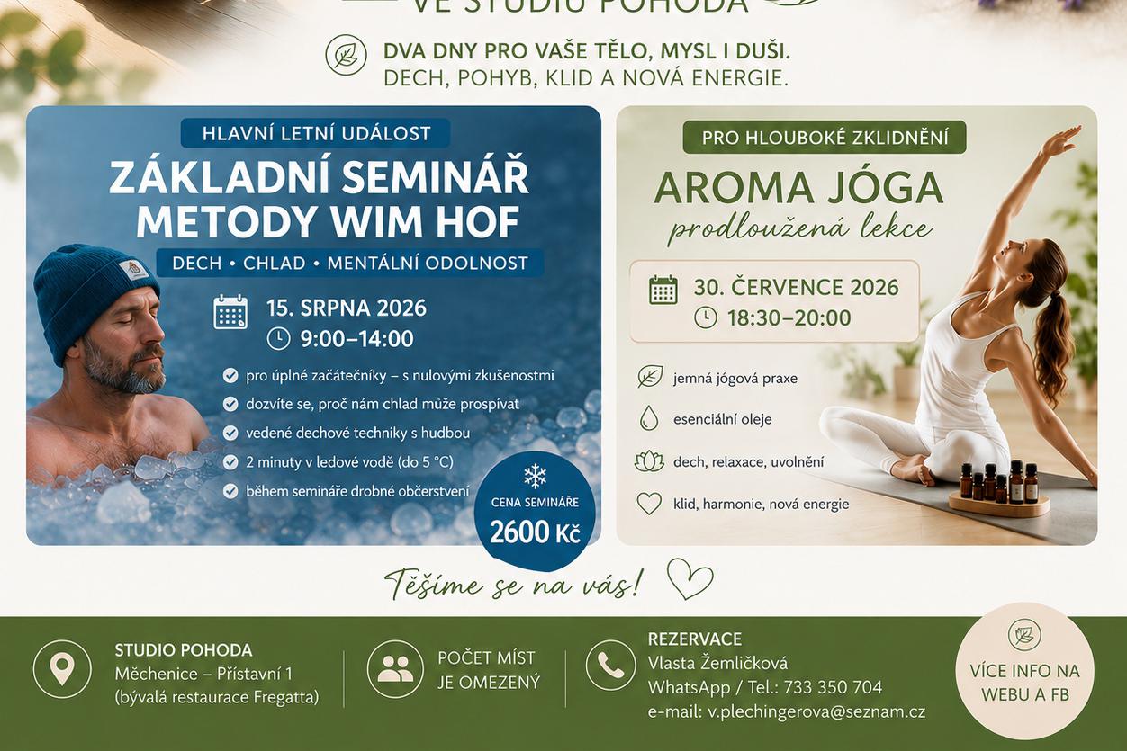 Metody WIM HOF - základní seminář