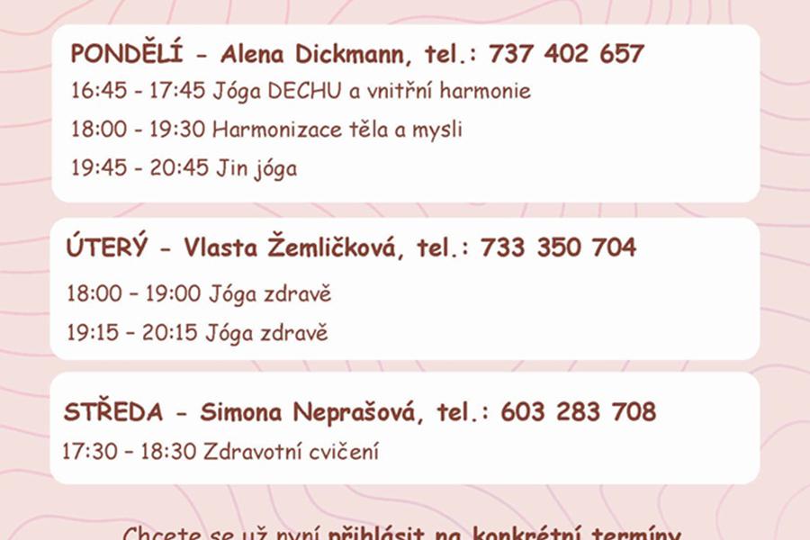 Letní cvičení