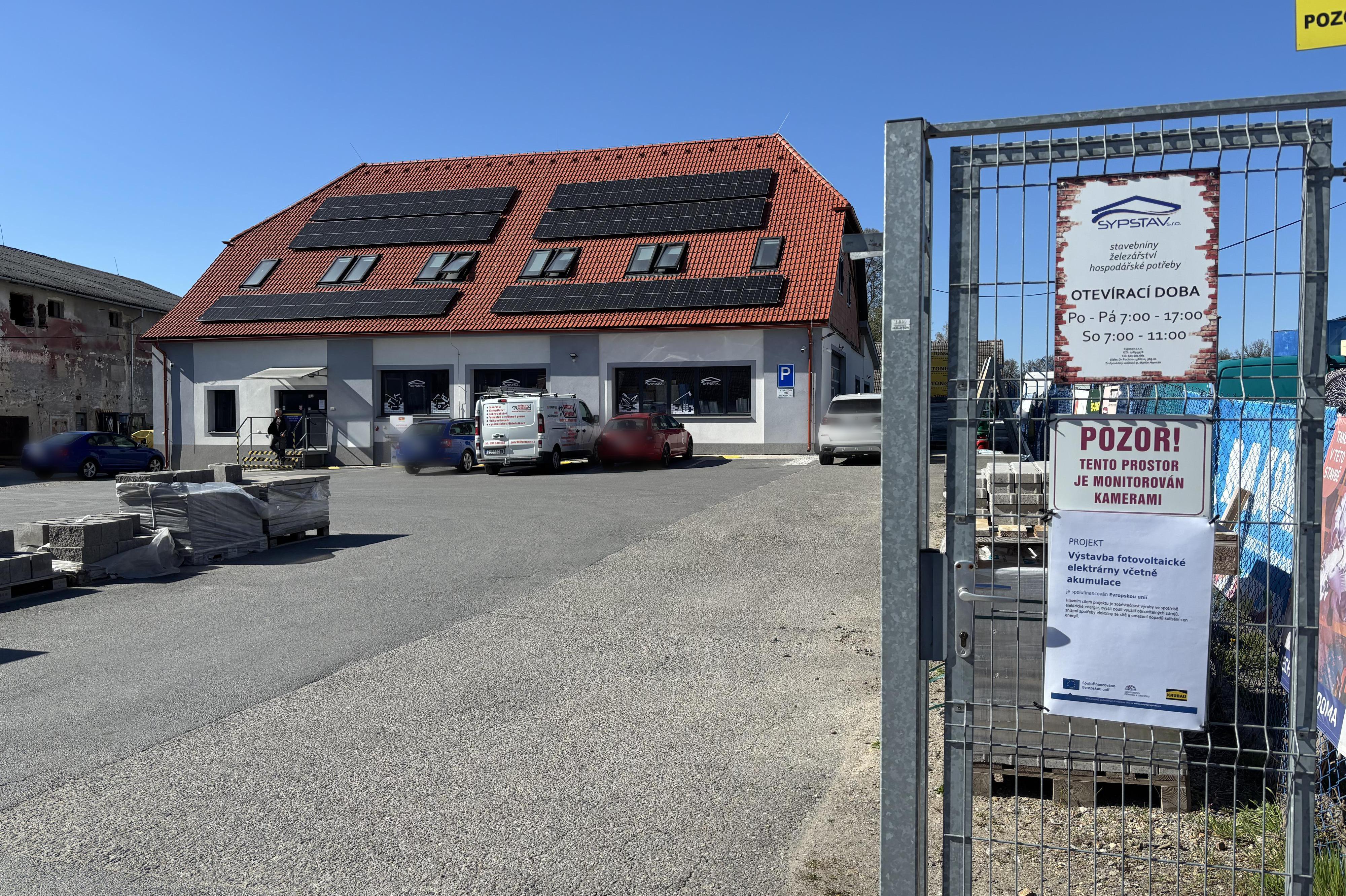 Stavebniny Sypstav Třešť