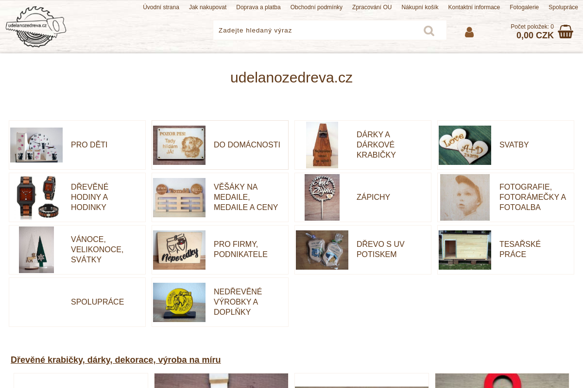 Udelanozedreva.cz