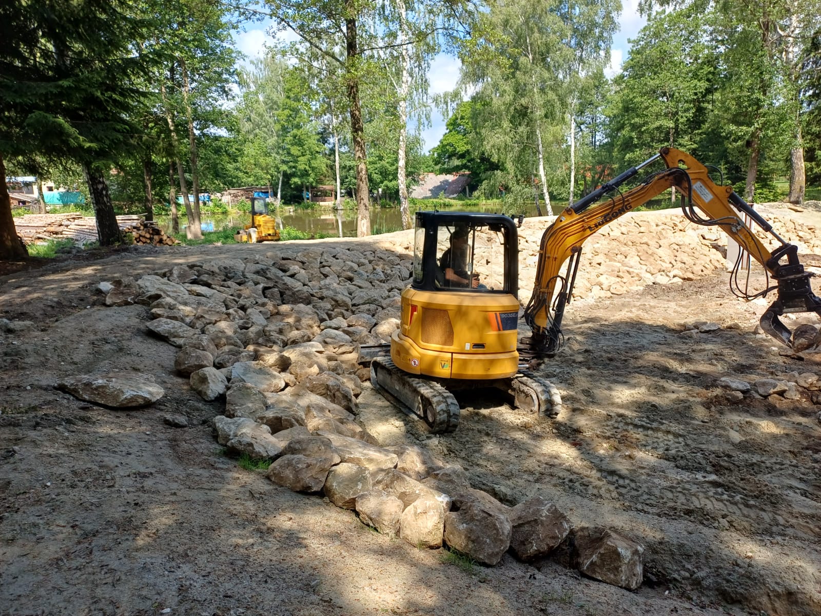 Vašek rybníky - Výstavba a odbahňování rybníků foto 4