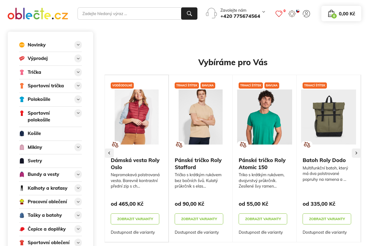 Oblecte.cz