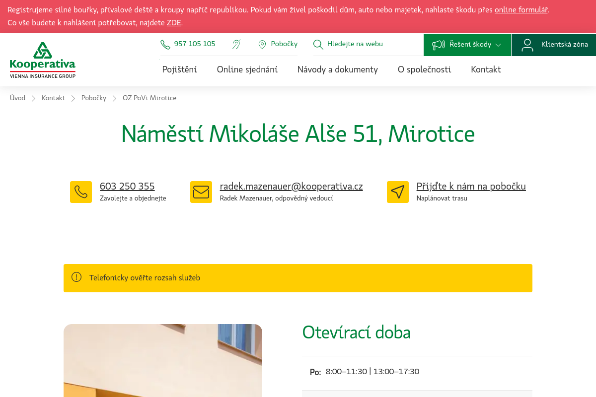 Kooperativa pojišťovna
